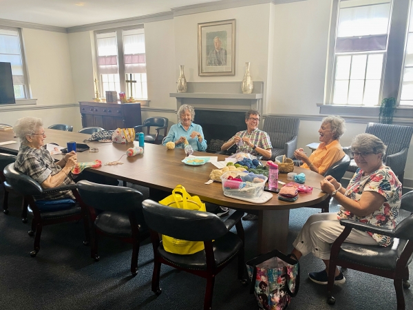 Knitting Ministry Meeting